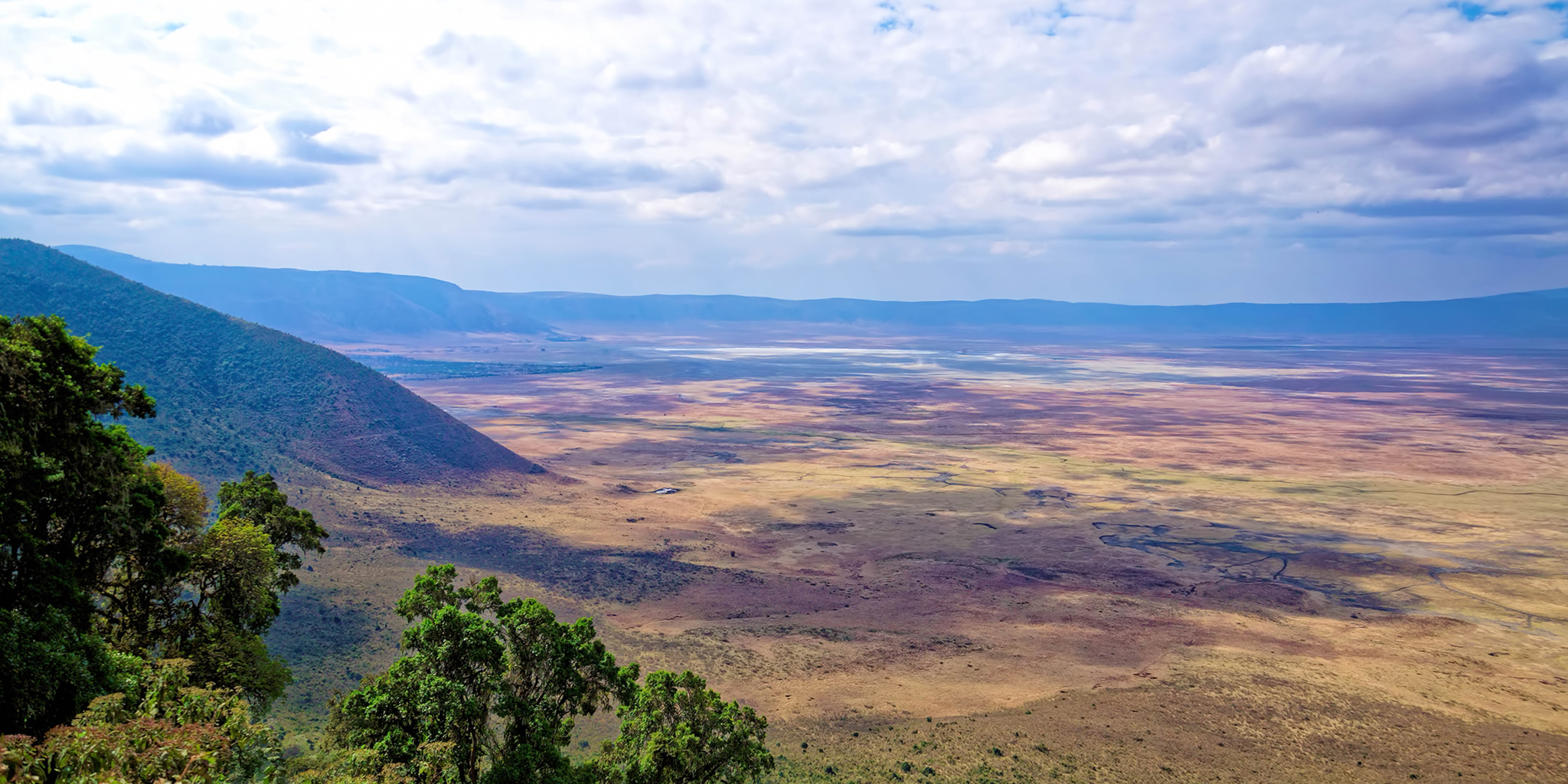 Views over Ngorongoro Crater rim, Tanzania vacations