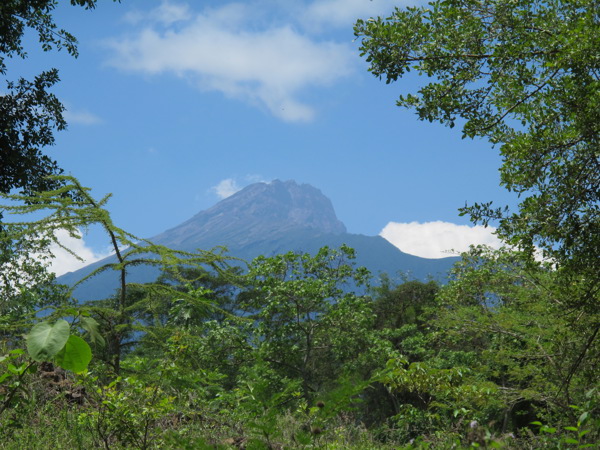 Mount Meru view, Arusha, Tanzania