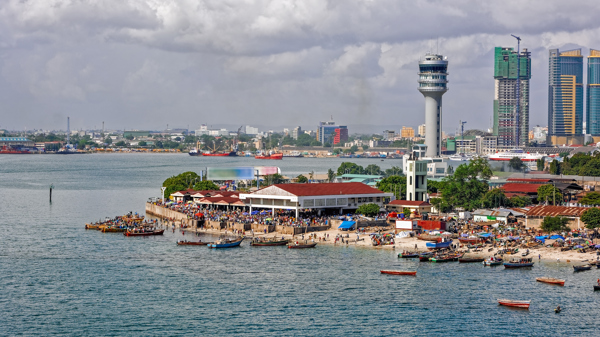 Dar es Salaam city view, Tanzania, Africa
