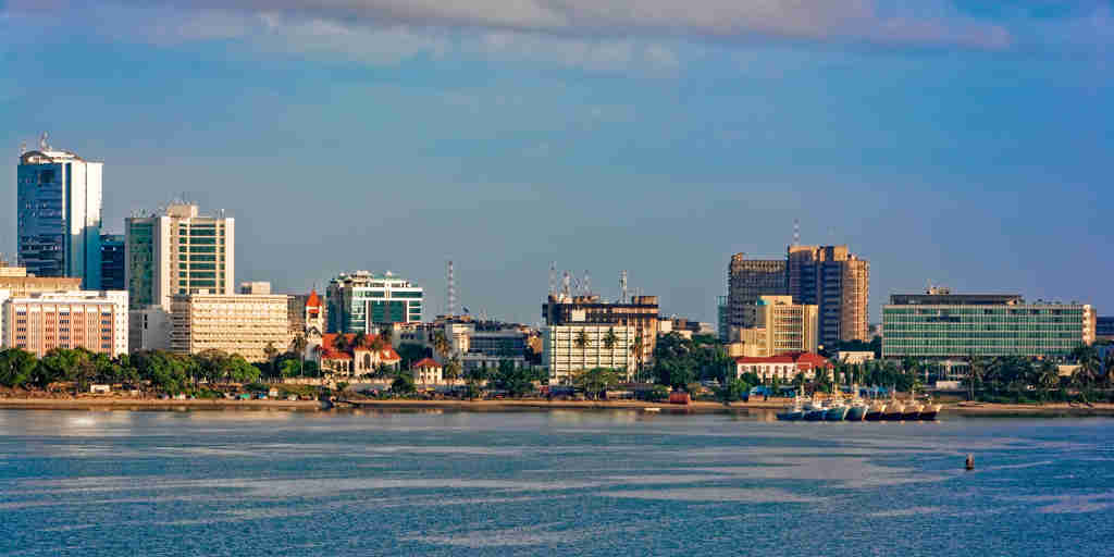 Dar es Salaam city centre, Tanzania, Africa