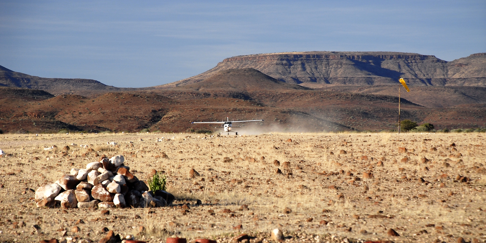 airstrip, damaraland, namibia safari holidays