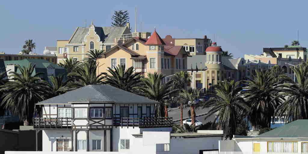 swakopmund and walvis bay, cities and towns in namibia