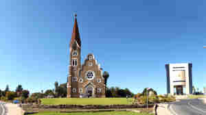 windhoek church, areas and experiences, namibia safaris