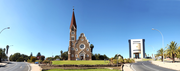 windhoek church, areas and experiences, namibia safaris