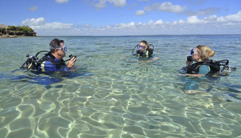 Azura Quilalea diving lessons pic 2