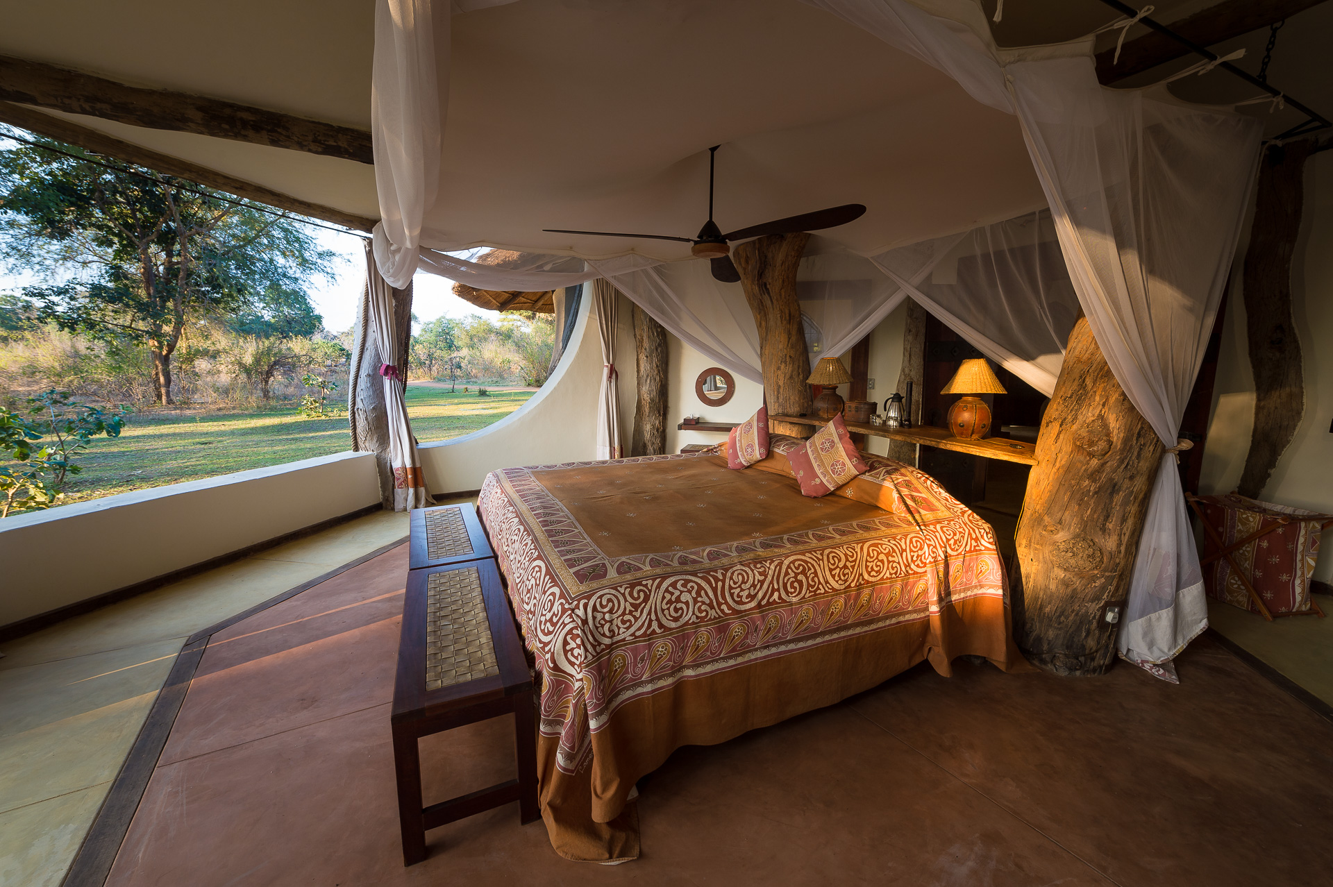 Bedroom, Luangwa Safari House, South Luangwa NP, Zambia