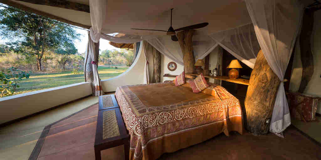 Bedroom, Luangwa Safari House, South Luangwa NP, Zambia