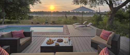 Pool Deck, Flatdogs Camp, South Luangwa NP, Zambia