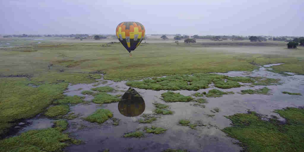 hot air balloon safaris, kafue national park safaris