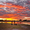 sunset in hwange national park1