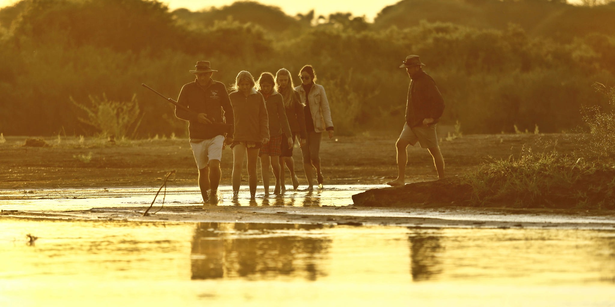 Sunset walking safari, Ruaha National Park, Tanzania