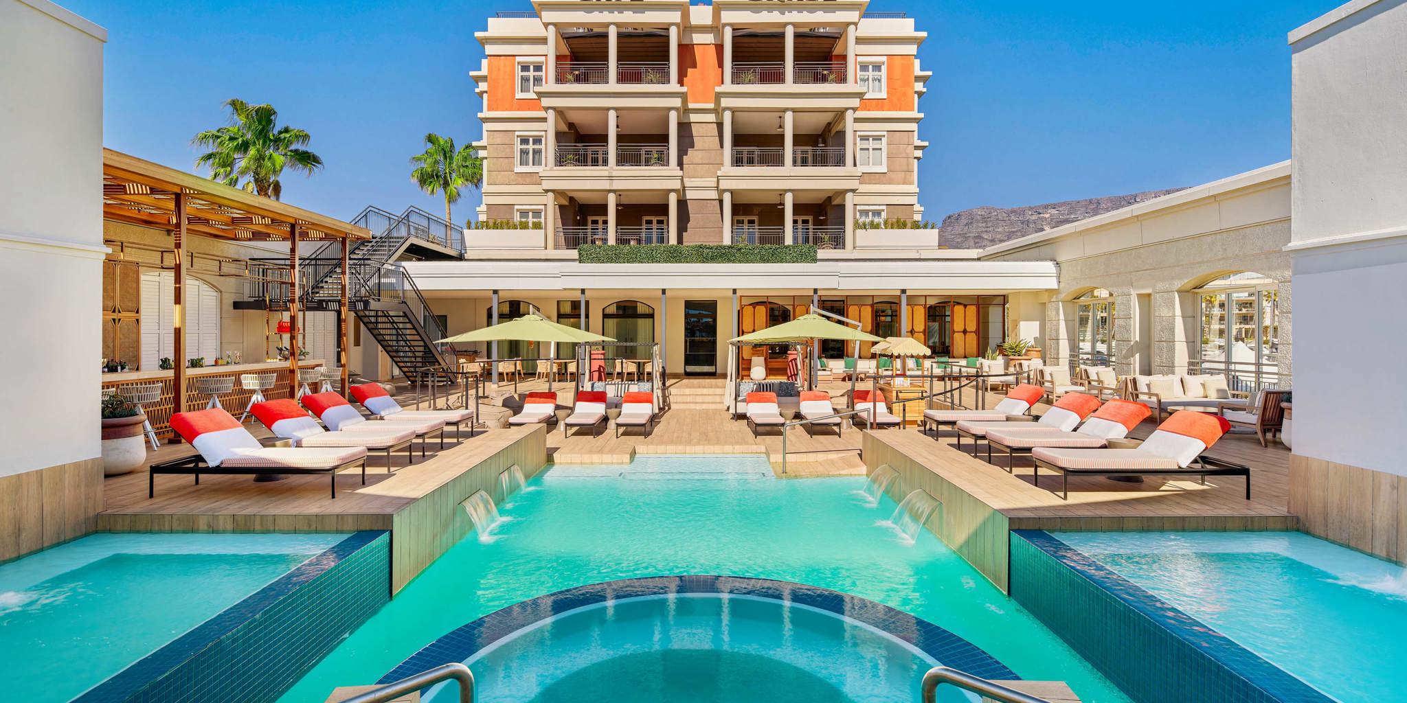 Pool, Cape Grace Hotel, Cape Town, South Africa