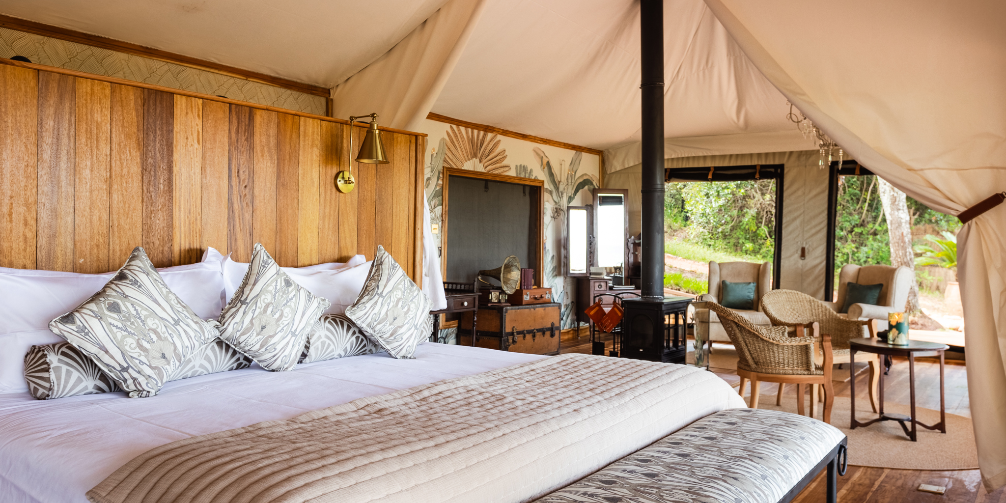 Bedroom, Cottars 1920, Greater Mara Conservancy, Kenya