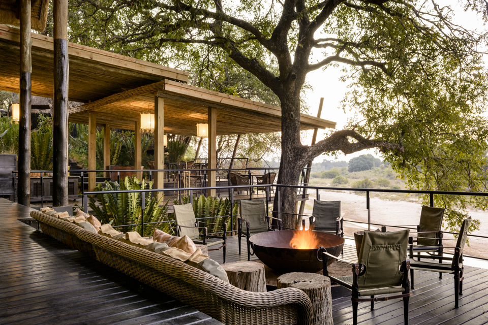 Deck, Singita Ebony Lodge, Sabi Sands, South Africa