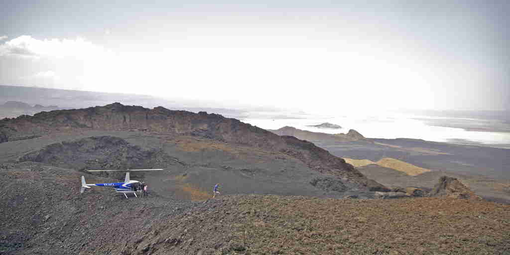 Helicopter safaris, Mount Kenya holidays
