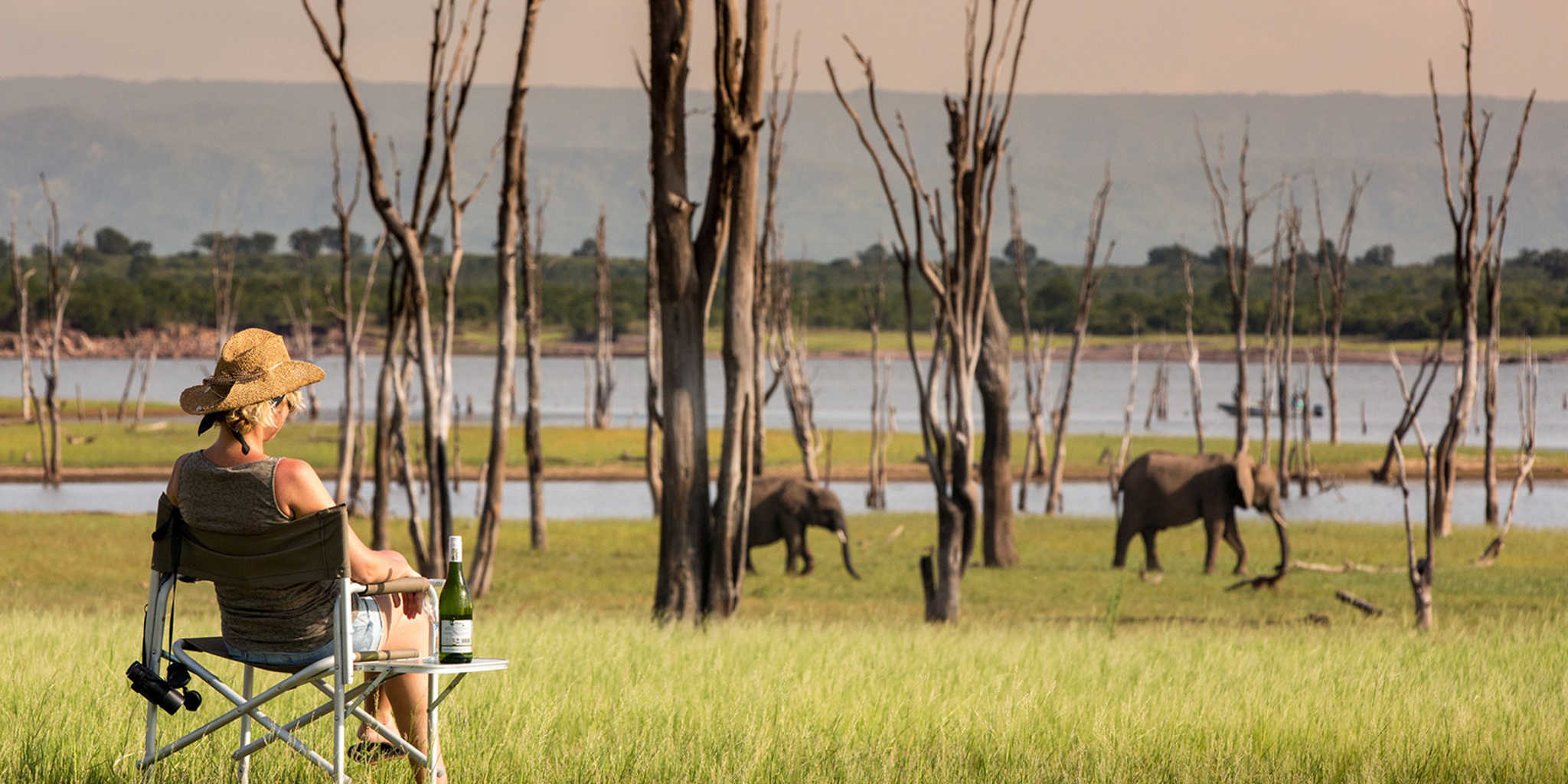 camp out, lake kariba and matusadona national park, zimbabwe