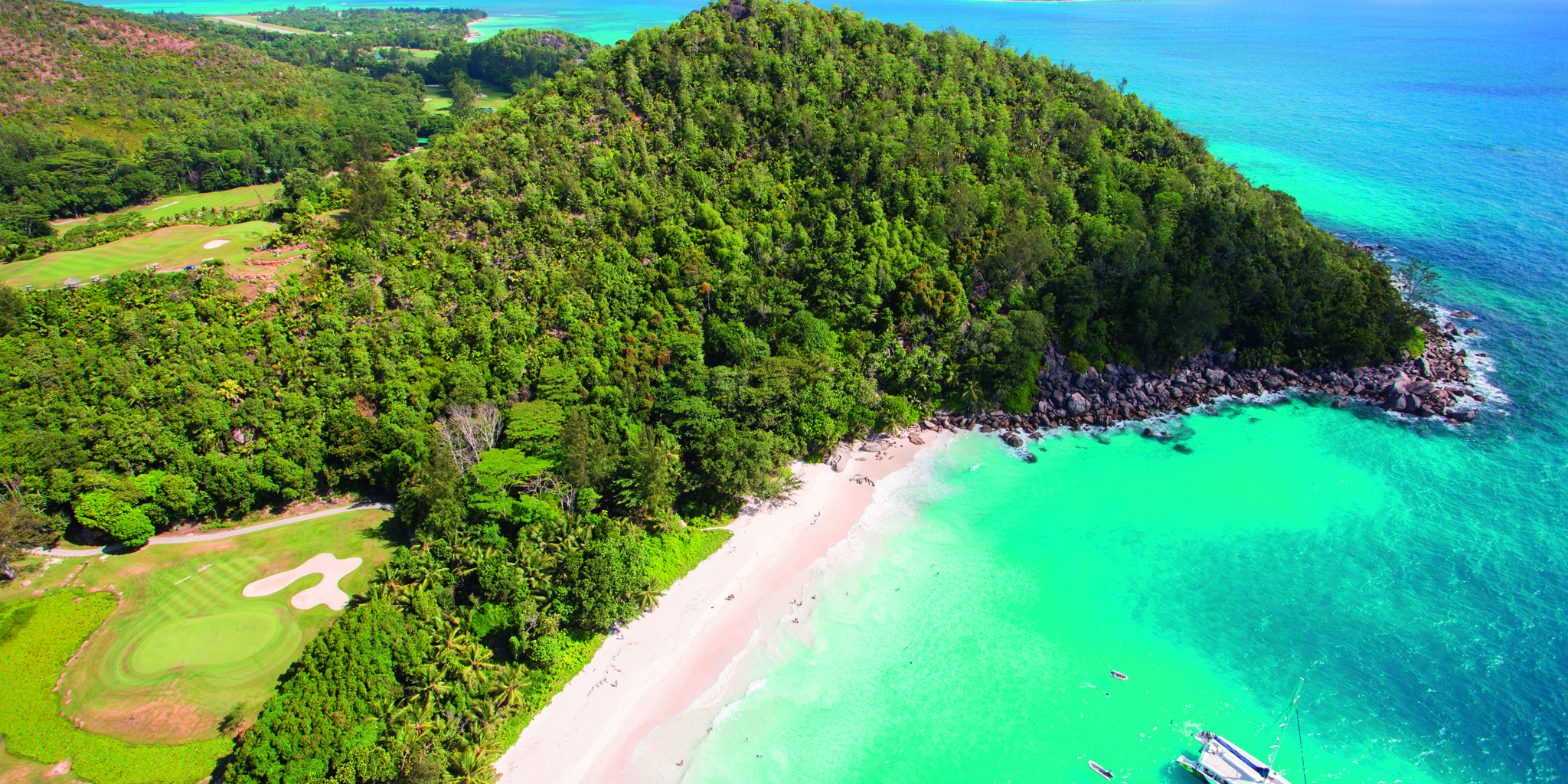 beach view, praslin island, seychelles, africa safaris