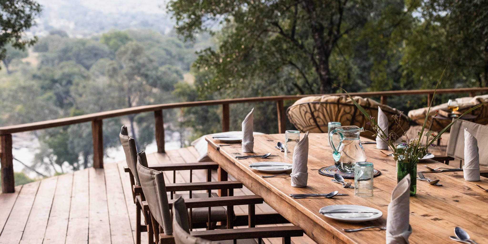 Outside Dining 4, Serian The Original, Greater Mara Conservancies, Kenya