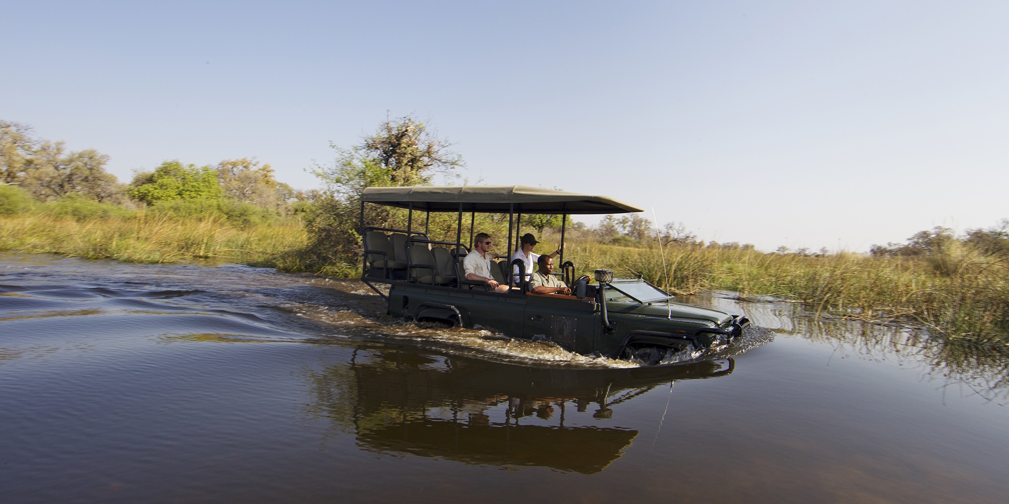  water game drives, moremi game reserve, africa holidays