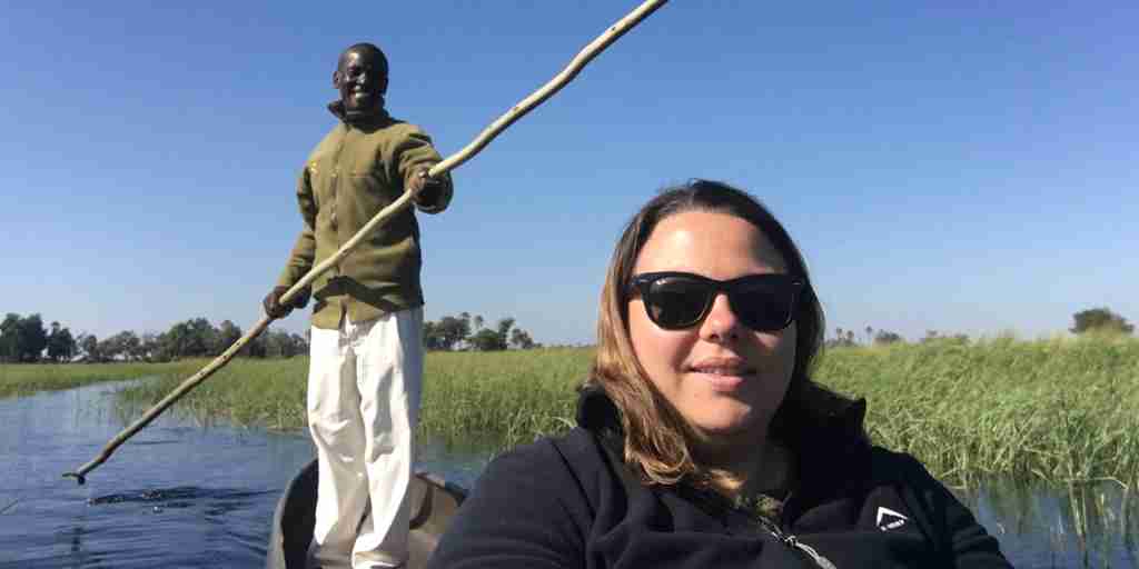 Kirsten on Boat Safari, Meet the Team