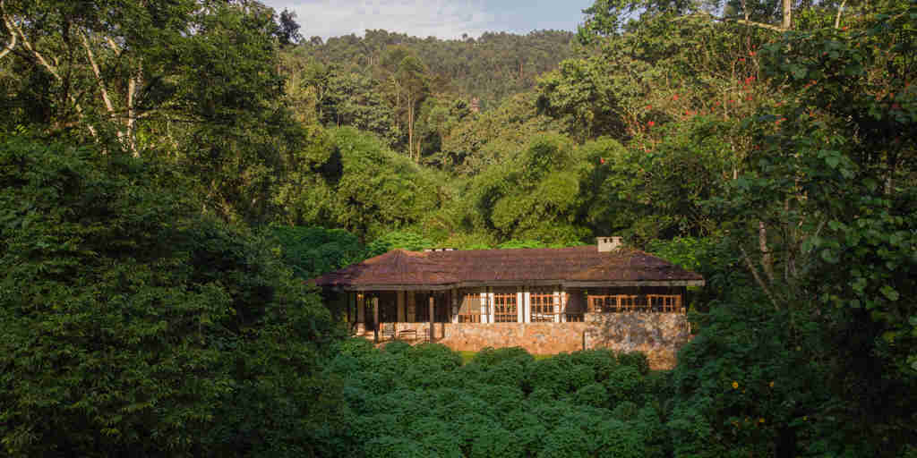 Exterior, Bwindi Lodge, Queen Elizabeth Np, Uganda
