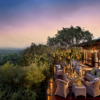 Kwandwe Ecca Lodge main lodge exterior eve