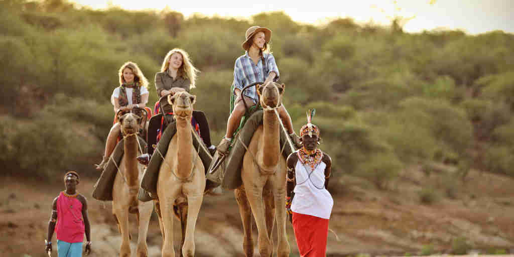 Camel safaris, Samburu national reserve, Kenya holidays