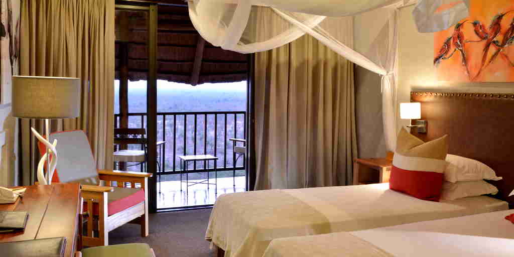 Lodge standard room at Victoria Falls Safari Lodge