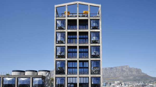 The Silo Hotel Exterior