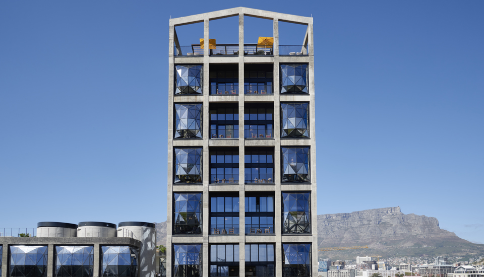 The Silo Hotel Exterior