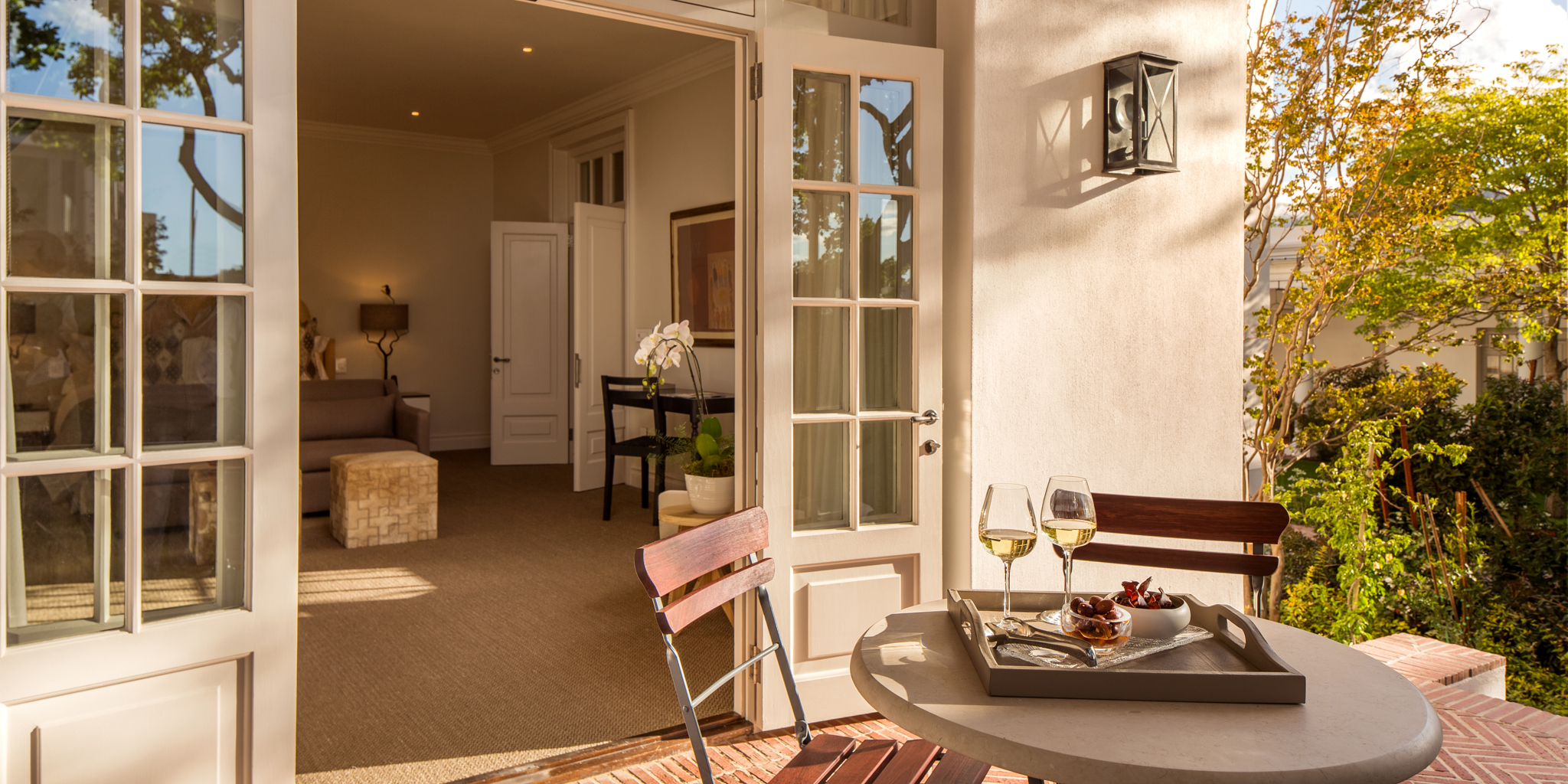 Deluxe Room with Terrace at Leeu House 3
