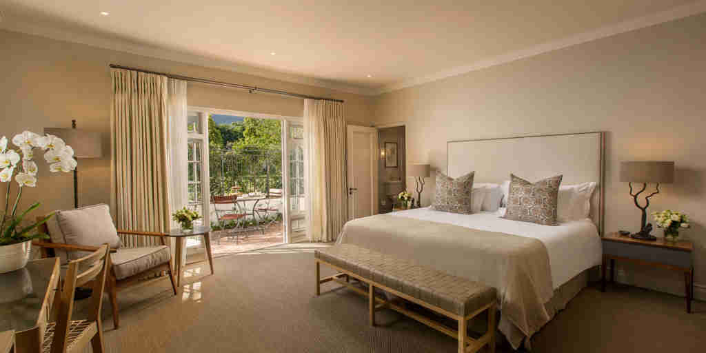 Classic Room with Terrace at Leeu House 