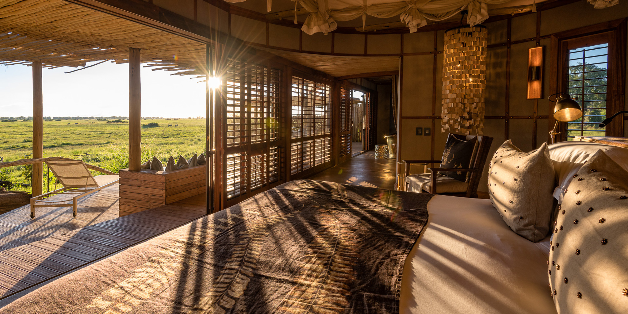 Bedroom, Mombo, Moremi Game Reserve, Botswana