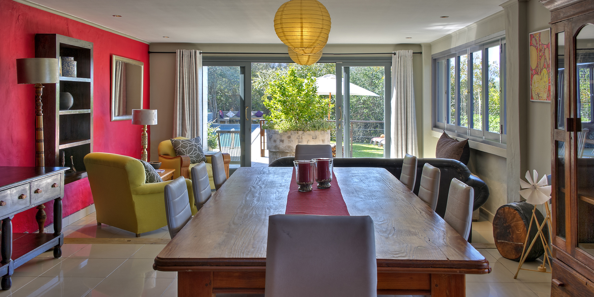Villa Forest Villa dining  area