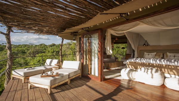 3. MWIBA LODGE   Tented Suite Private Deck