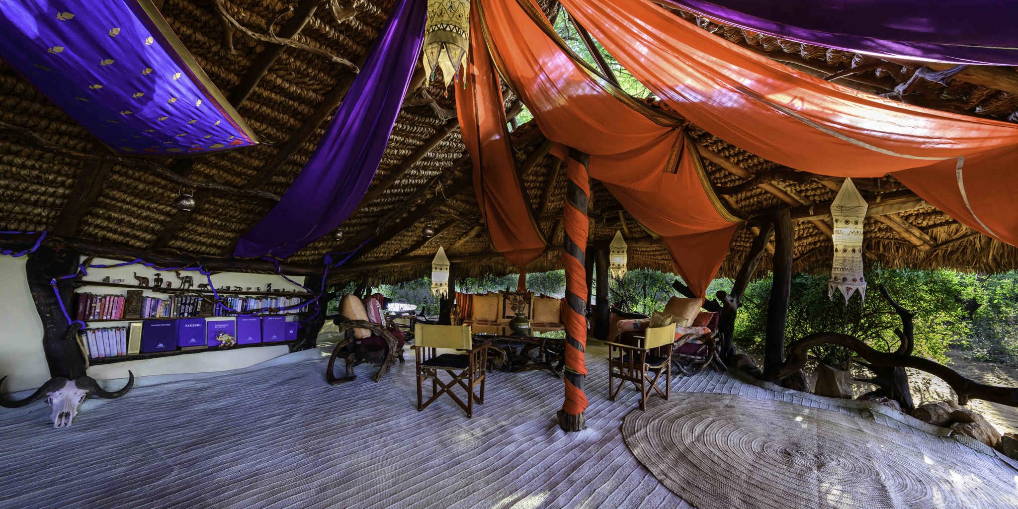 Lounge, Elephant Watch Camp, Samburu National Park, Kenya