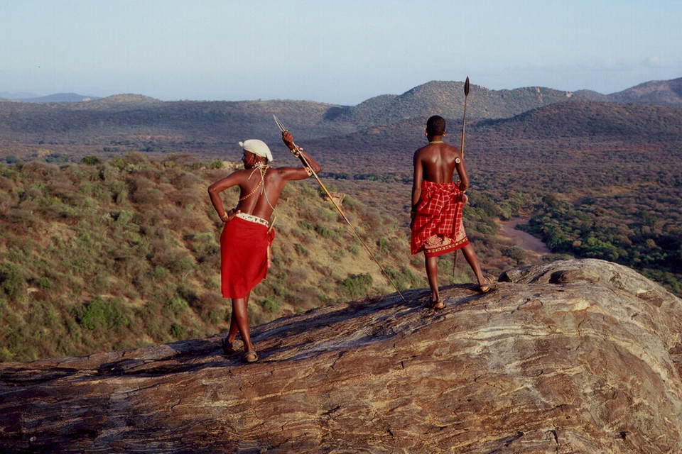 Bushmen, Tumaren Camp, Laikipia, Kenya