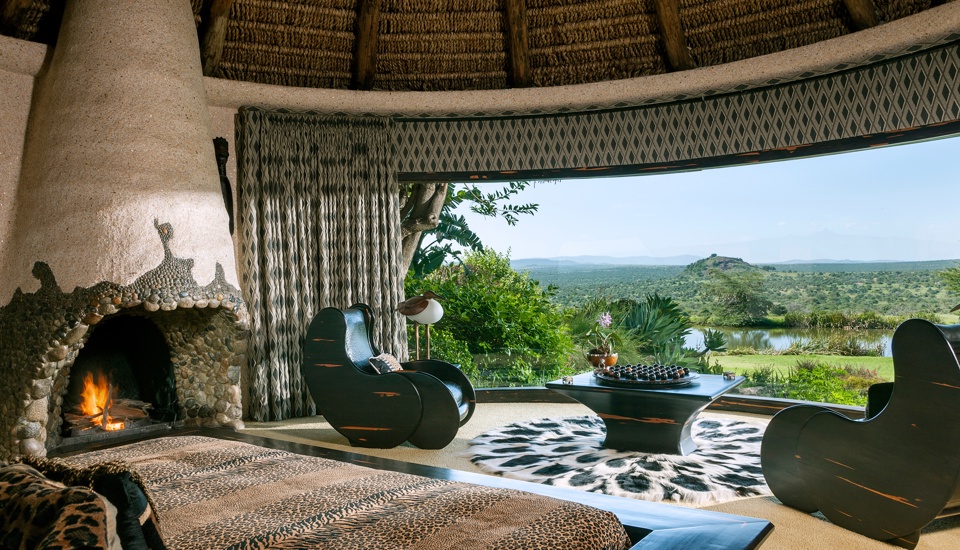 Safari lodge view