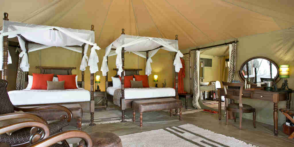 Kenya camp room