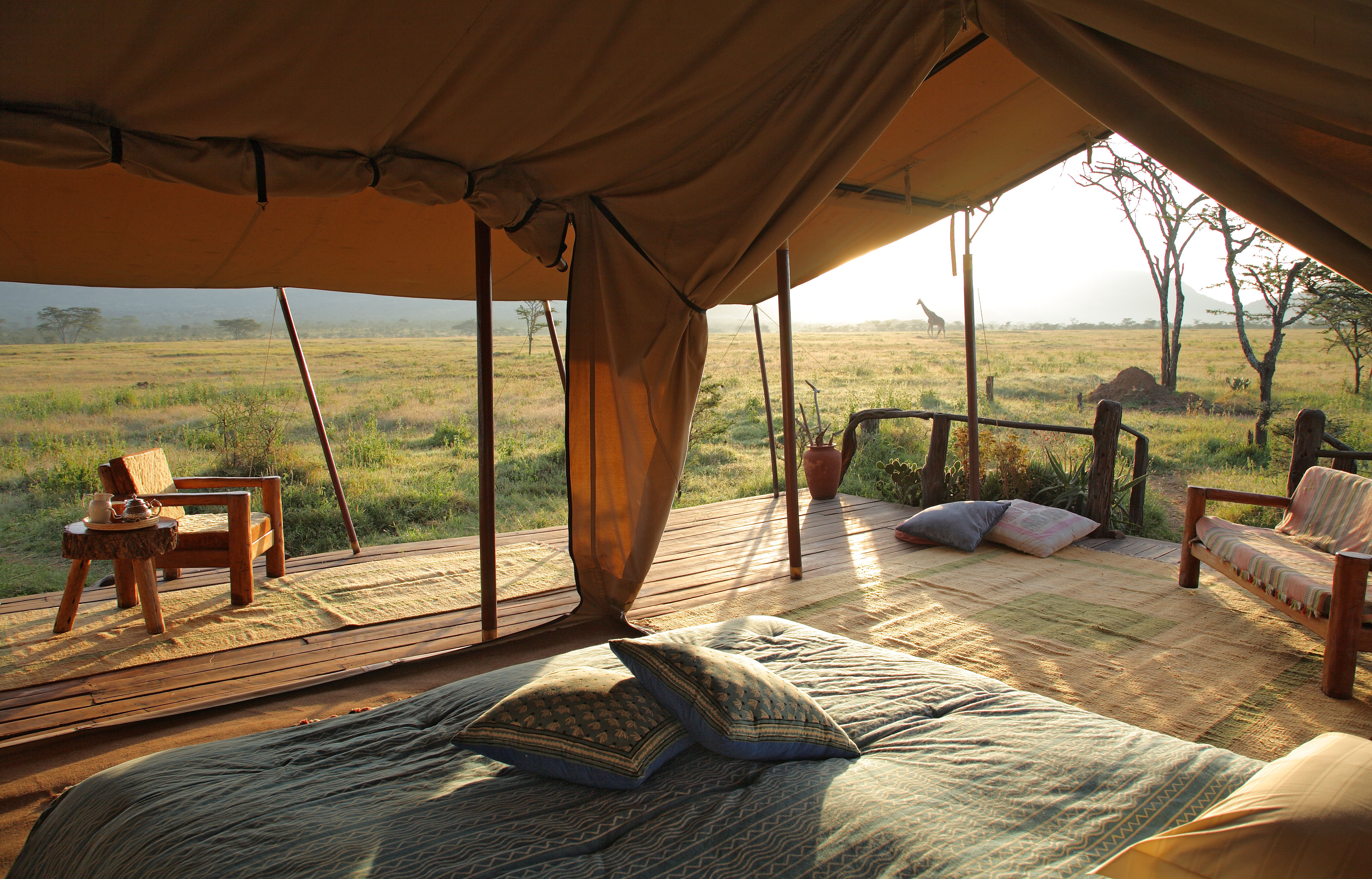 Tent Room View, Enasoit Private Camp, Laikipia, Kenya