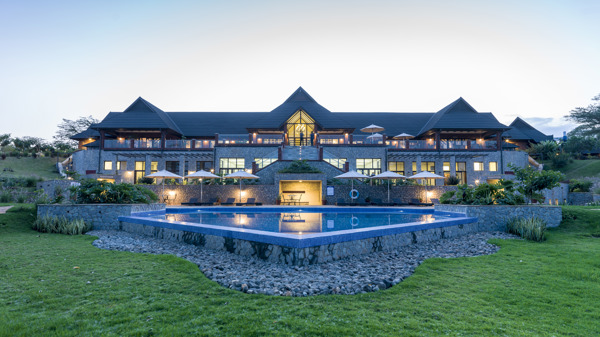 Tanzania lodge exterior