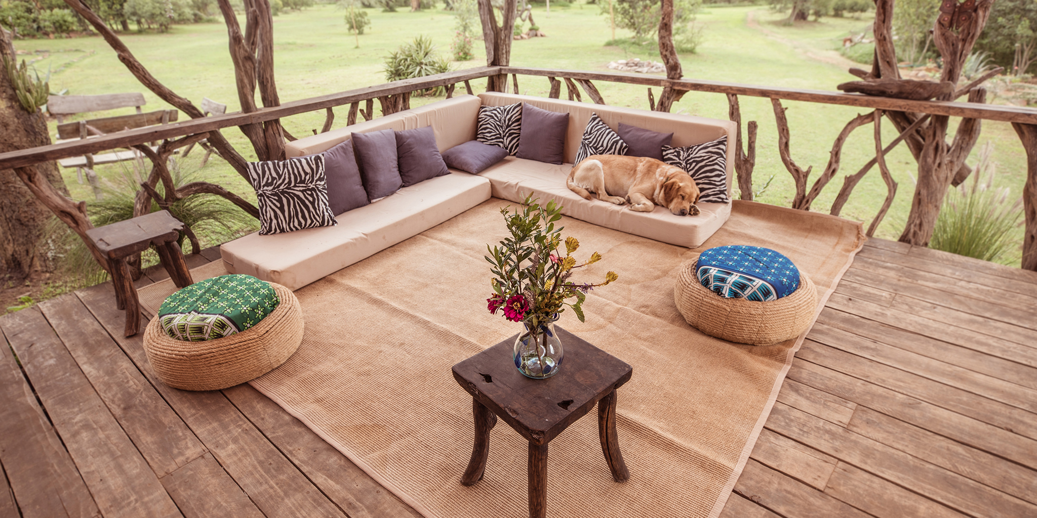 kenyan safari deck
