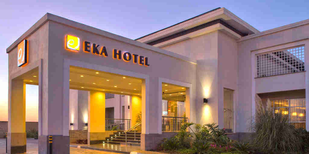 Expedia Eka Hotel Front Entrance