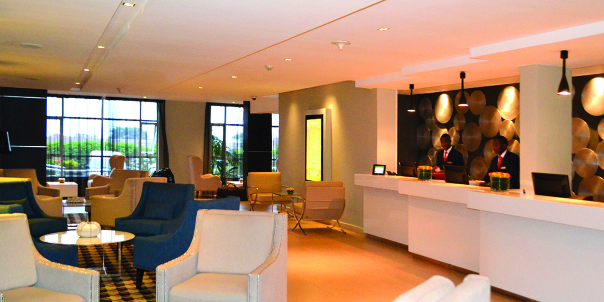 Hotel reception