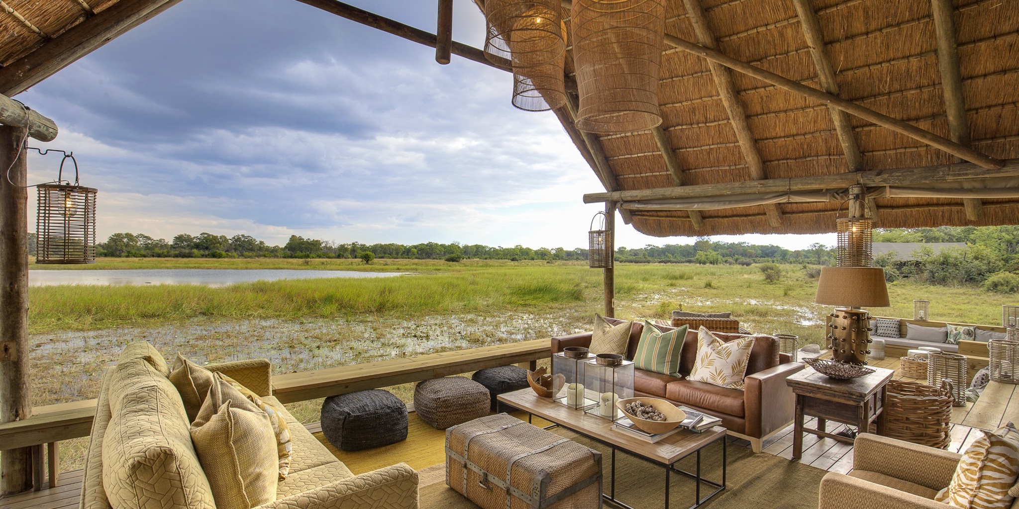 Safari lodge interior