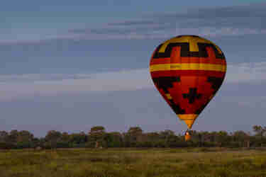 Botswana hot air balloon