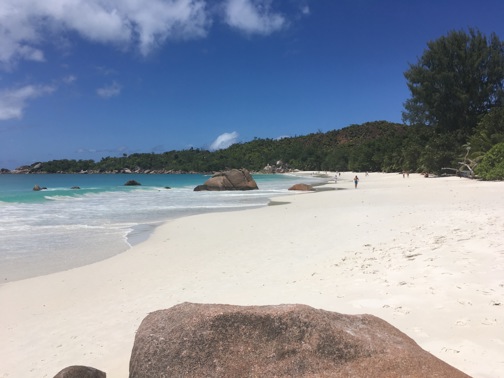 Beach, Praslin Island, Seychelles