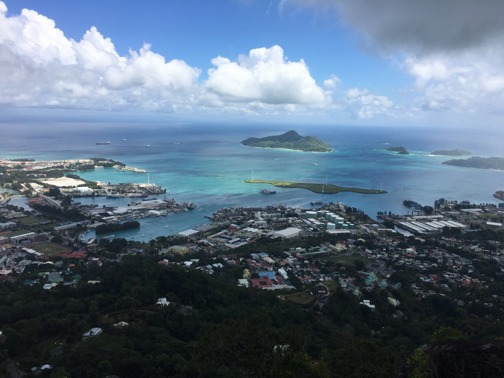 Aerial View Hike, Mahe, Seychelles