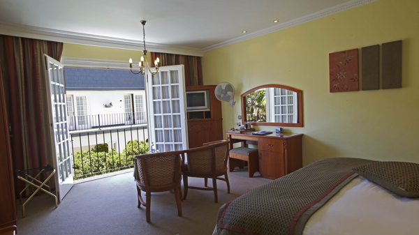 bedroom balcony view