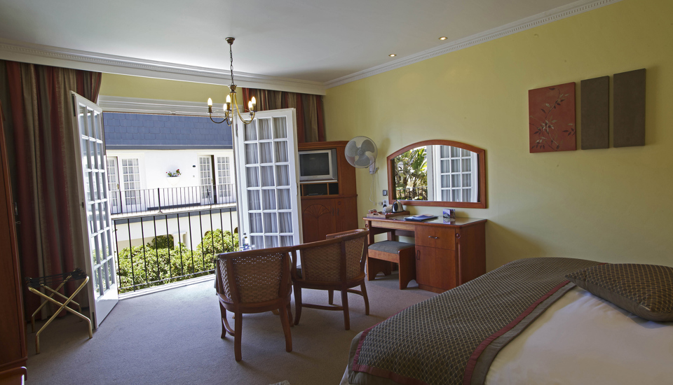 bedroom balcony view